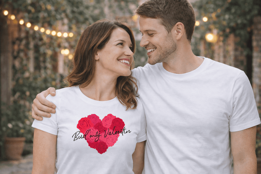 ženské tričko Buď môj Valentín 2 mk